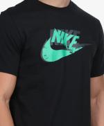 t-shirt  leisure nike12MO Futura SP25 Black Green