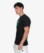 t-shirt  leisure nike12MO Futura SP25 Black Green