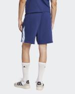 adidas Essentials Color Block Cotton Men's Shorts with Pockets Blue