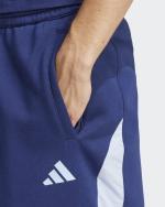 adidas Essentials Color Block Cotton Men's Shorts with Pockets Blue