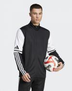  Giacca Tuta Allenamento Training Jacket UOMO Adidas Squadra 25 Nero Bianco 