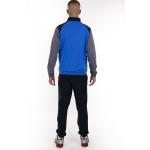 Australian LIFE Kompletter Trainingsanzug aus Baumwollfleece für Herren, MADE IN ITALY, Saphirblau
