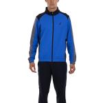 Australian LIFE Kompletter Trainingsanzug aus Baumwollfleece für Herren, MADE IN ITALY, Saphirblau