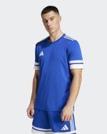 Adidas Team 25 Jersey S/S Blue Men's Football Shirt Royal White