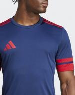 Adidas Team 25 Jersey S/S Blue Men's Football Shirt Blue Red