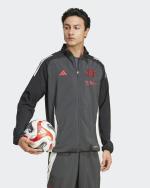  Manchester United Adidas Giacca tuta rappresentanza Presentation Grigio 2025 