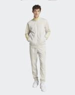  Tuta Intera Completa UOMO Adidas ColorBlock Beige Poliestere Riciclato trikot 