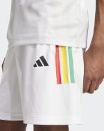  Pantaloncini Shorts UOMO Adidas Tiro Color Block Bianco Con tasche poliestere 