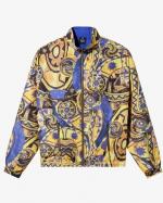 Australian Mistero Track Mens Sports Jacket Zip Pockets Made in Italy Saffron