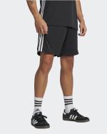 Adidas TIRO 25 Polyester Essentials Bermuda Shorts Zip Pockets Polyester Men Black White