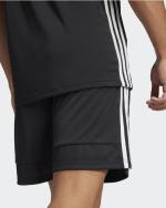 Adidas TIRO 25 Polyester Essentials Bermuda Shorts Zip Pockets Polyester Men Black White