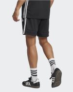 Adidas TIRO 25 Polyester Essentials Bermuda Shorts Zip Pockets Polyester Men Black White