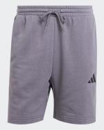  Pantaloncini Shorts UOMO Adidas Essentials 3-Stripes French Terry Grigio nero 