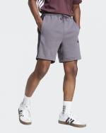  Pantaloncini Shorts UOMO Adidas Essentials 3-Stripes French Terry Grigio nero 