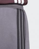  Pantaloncini Shorts UOMO Adidas Essentials 3-Stripes French Terry Grigio nero 