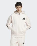 Adidas ZNE Full-Zip Hoodie Baumwolle Herren Sportjacke Kapuzenpullover Wonder Quartz