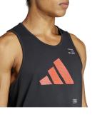 Adidas Graphic Tank Top Cotton Black Training Sleeveless Vest