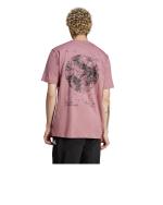 Leisure T-Shirt adidas City Escape Graphic Cotton Mens Pink