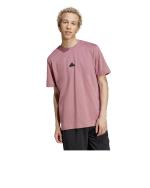 Leisure T-Shirt adidas City Escape Graphic Cotton Mens Pink