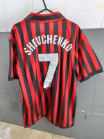  Ac Milan Adidas Maglia Calcio Storica Vintage celebrativa Centenario Shevchenko 7 