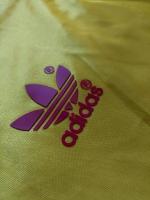  Colombia Adidas Maglia Calcio Storica vintage Giallo Valderrama 10 Italia 90 