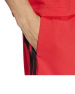 adidas Essentials 3 Stripes Chelsea Woven Men's Shorts Polyester Microfiber with Pockets Red Black