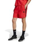 adidas Essentials 3 Stripes Chelsea Woven Men's Shorts Polyester Microfiber with Pockets Red Black