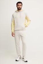  Tuta Intera Completa UOMO Adidas Sportswear Fleece Colorblock Beige 