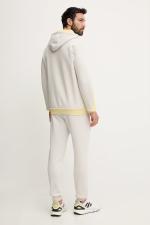  Tuta Intera Completa UOMO Adidas Sportswear Fleece Colorblock Beige 