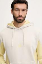  Tuta Intera Completa UOMO Adidas Sportswear Fleece Colorblock Beige 