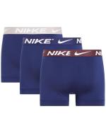  Intimo slip mutande Culotte UOMO Nike Underwear TRUNK 3 PACK Blu cotone 
