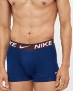  Intimo slip mutande Culotte UOMO Nike Underwear TRUNK 3 PACK Blu cotone 
