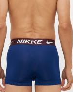  Intimo slip mutande Culotte UOMO Nike Underwear TRUNK 3 PACK Blu cotone 
