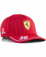 Scuderia Ferrari F1 Puma Leclerc 2025 Red Cherry Unisex Hat