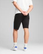 Puma Essentials Color Block 10 Cotton Men's Pocket Bermuda Sports Shorts Blue