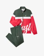 Sport leisure Tracksuit Australian BIG LOGO SMASH Polyester Woven Microfiber Mens Green Red White