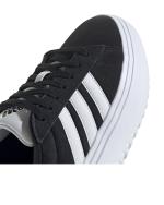  Scarpe Sneakers DONNA Adidas Grand Court Platform Nero Bianco Sportswear 