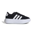  Scarpe Sneakers DONNA Adidas Grand Court Platform Nero Bianco Sportswear 