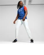 T-shirt leisure puma BMW MMS ESS Logo Tee Crewneck Cotton Blue