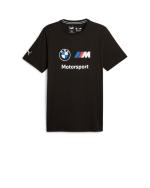 T-shirt puma BMW MMS ESS Logo Tee Crewneck black Cotton