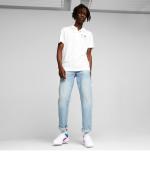  BMW M Motorsport Puma Polo Maglia Bianco Cotone UOMO 