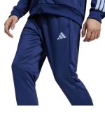  Tuta Intera Completa UOMO Adidas Basic 3-Stripes French Terry Blu Tempo Libero 