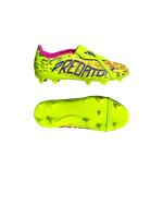  Scarpe Calcio Adidas Predator League Fold Over Tongue Firm Ground Junior Giallo 