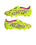 Scarpe Calcio Adidas Predator League Fold Over Tongue Firm Ground Junior Giallo 