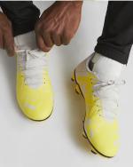  Scarpe Calcio Puma Future Play FG/AG Grigio Giallo 
