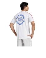 T-Shirt Jersey Shirt BAYERN UBP Rundhals Baumwolle 2025 WEISS