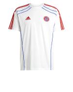 T-Shirt Jersey Shirt BAYERN UBP Rundhals Baumwolle 2025 WEISS