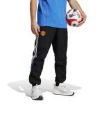 Manchester United MUFC adidas UBP TP Tracksuit Bottoms Zip Pockets 2025 Black