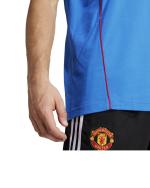 T-Shirt leisure Manchester United MUFC Crewneck Cotton 2025 Light Blue