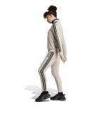Adidas DAMEN 3-Streifen Polyester Beige Kompletter Trainingsanzug
